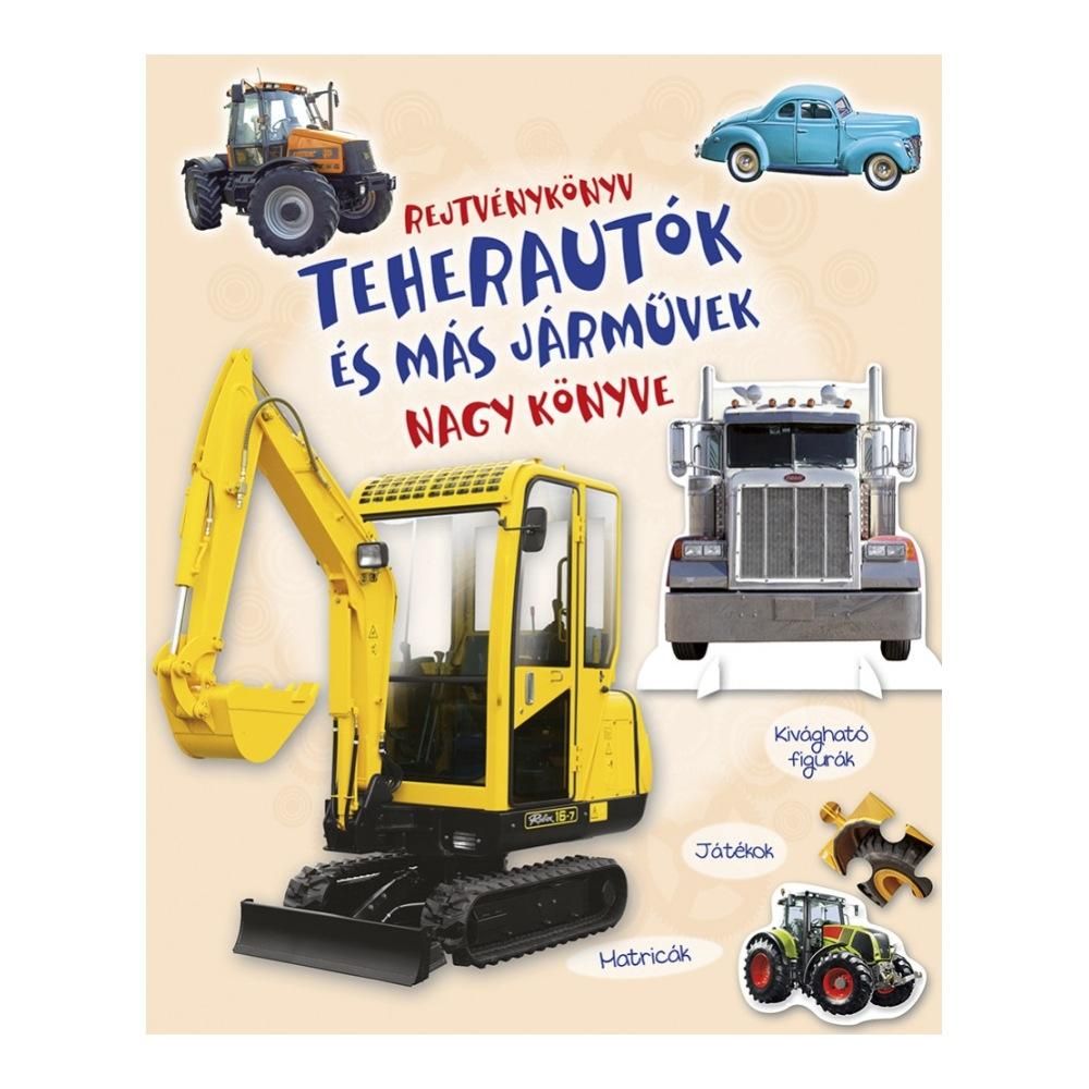 Rejtvénykönyv - Teherautók és más járművek nagy könyve