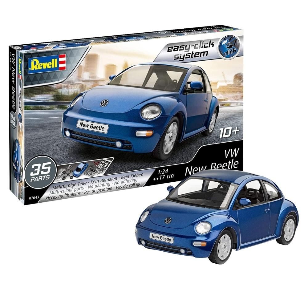 Revell Easy-Click VW New Beetle 1:24