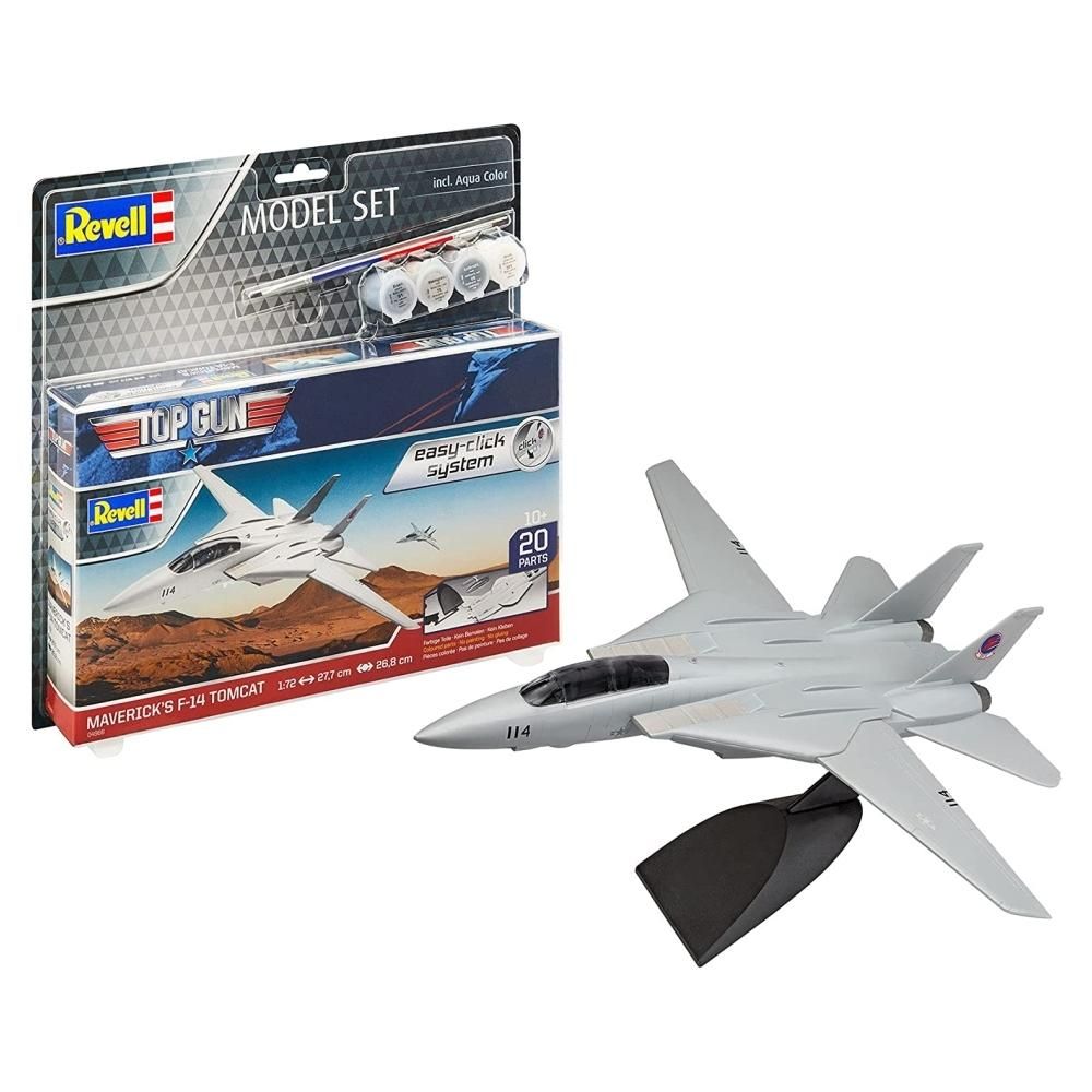 Revell Modell szett Easy-Click F-14 Tomcat Top Gun 1:72
