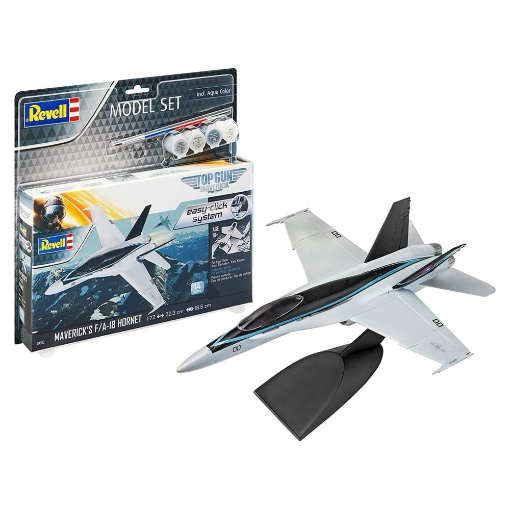 Revell Modell szett Easy-Click F/A-18 Hornet Top Gun 1:72