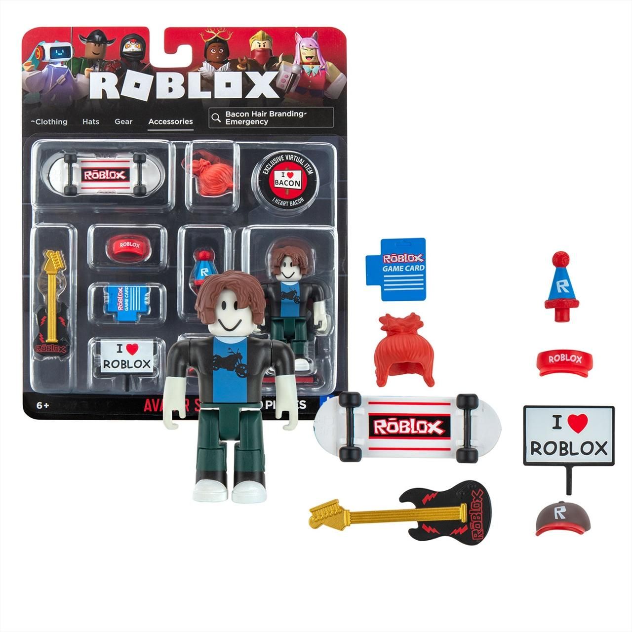 Roblox Avatar Shop - Bacon Hair Branding Emergency figura