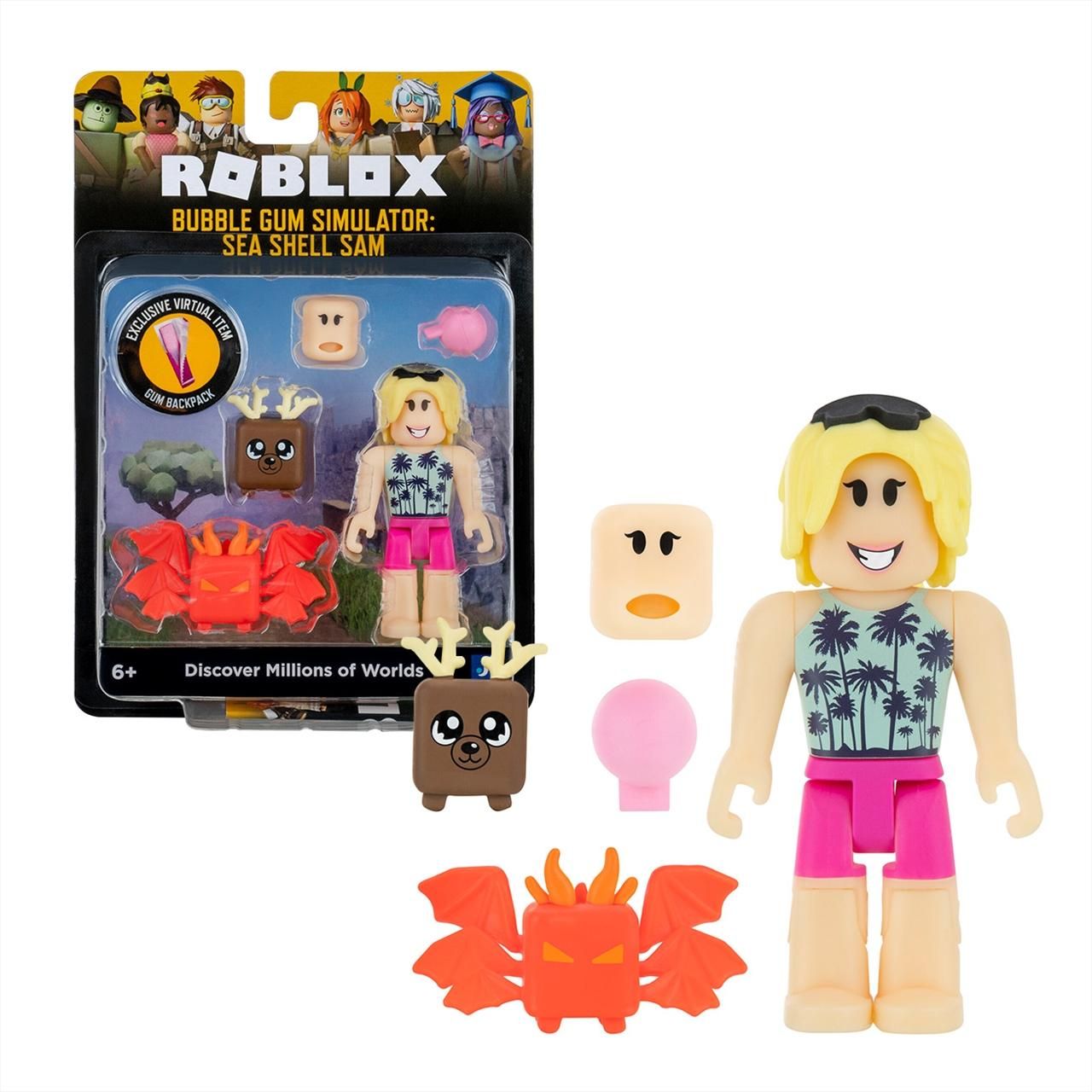 Roblox Bubble Gum Simulator - Sea Shell Sam figura, 10 cm
