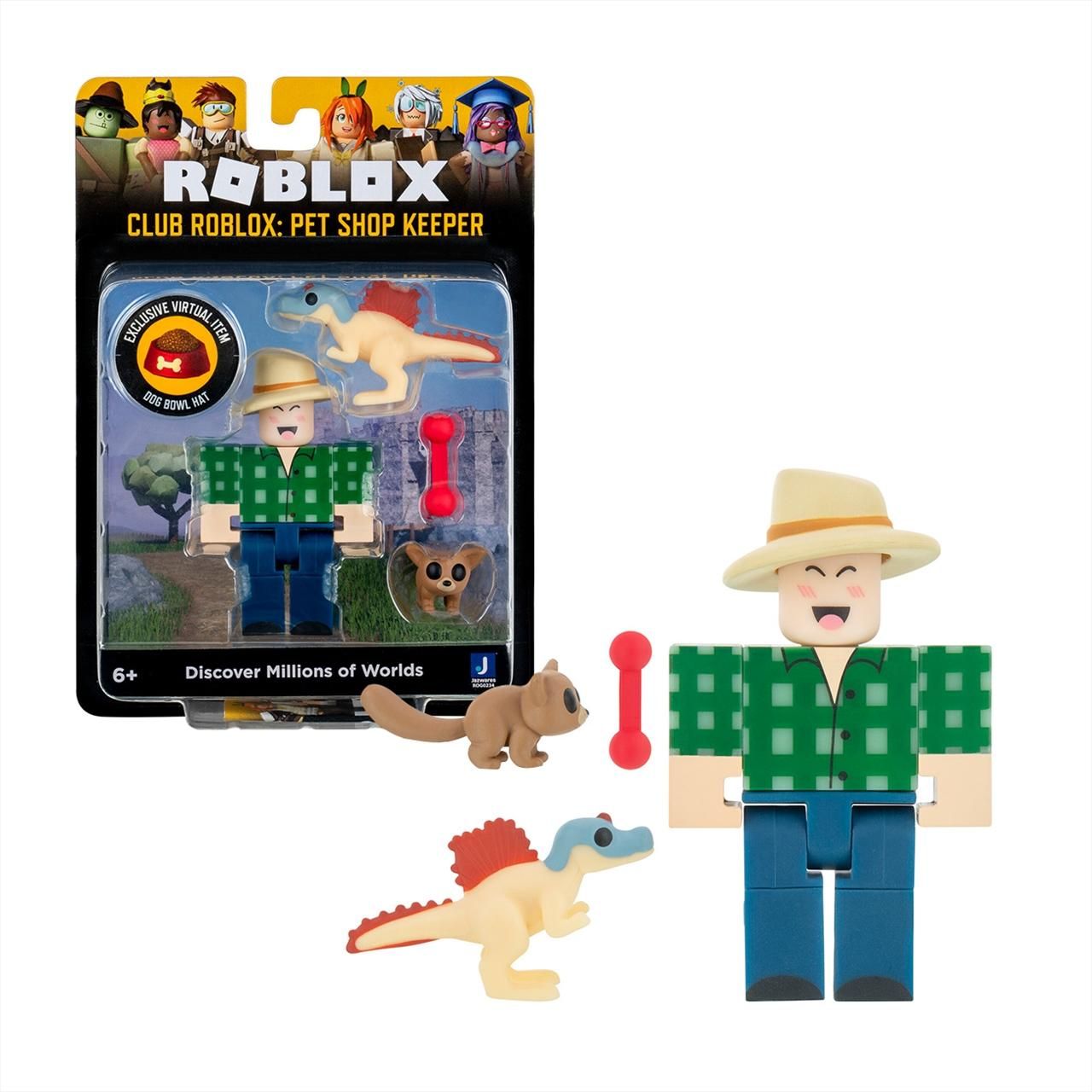 Roblox Club Roblox - Pet Shop Keeper figura, 10 cm