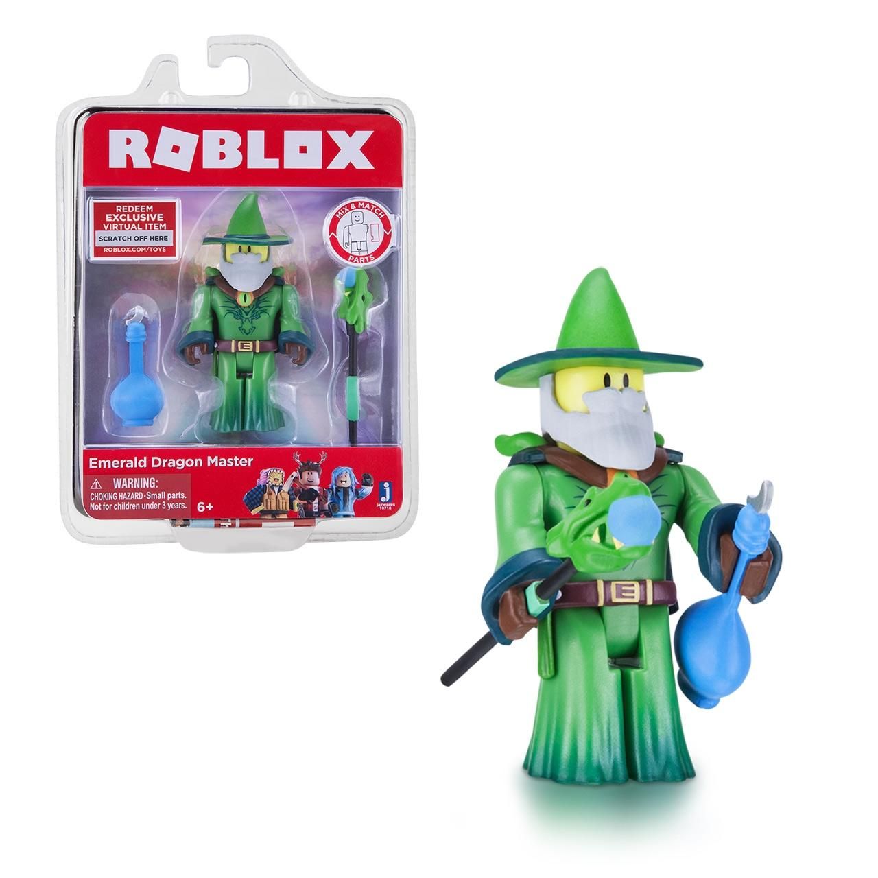 Roblox Emerald dragon master figura