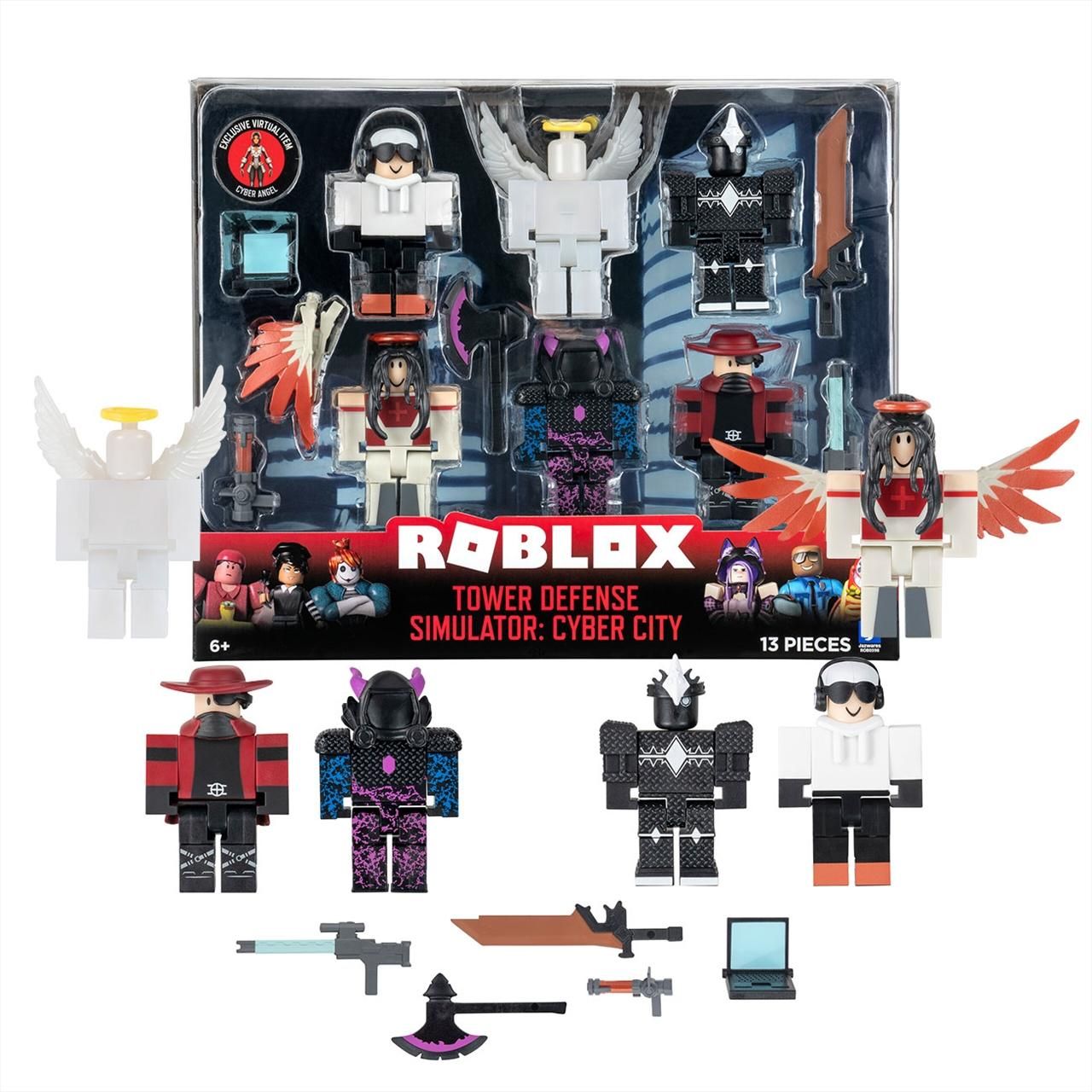 Roblox Tower Defense Simulator - Cyber City figura szett
