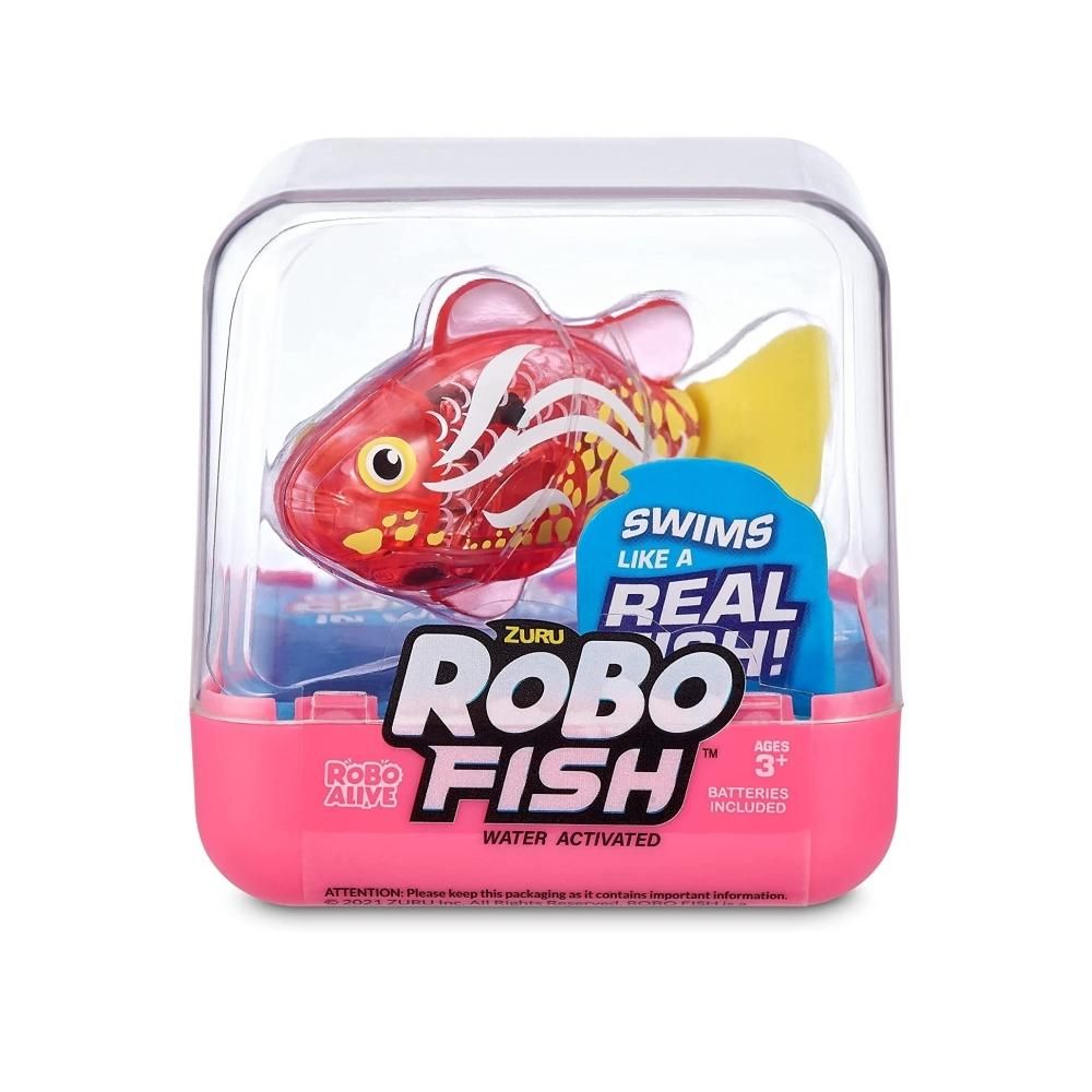 Robo Alive Robo Fish S2 - piros-sárga