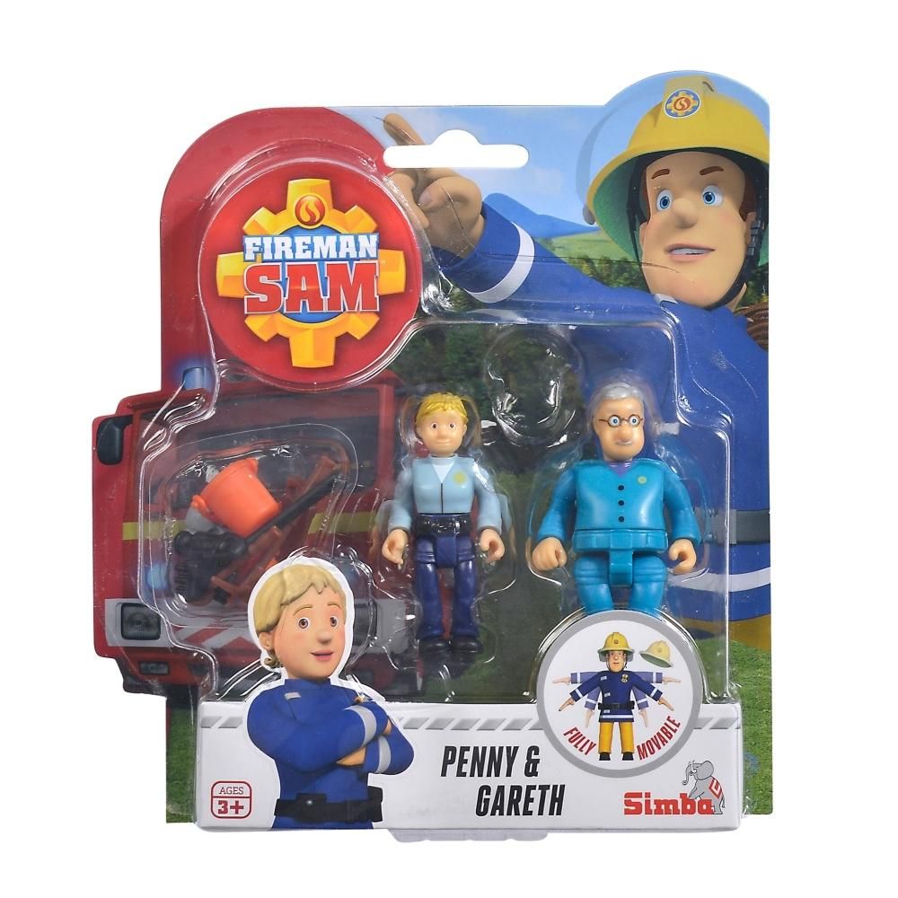 Sam, a tűzoltó figura 2 db-os szett - Penny & Gareth