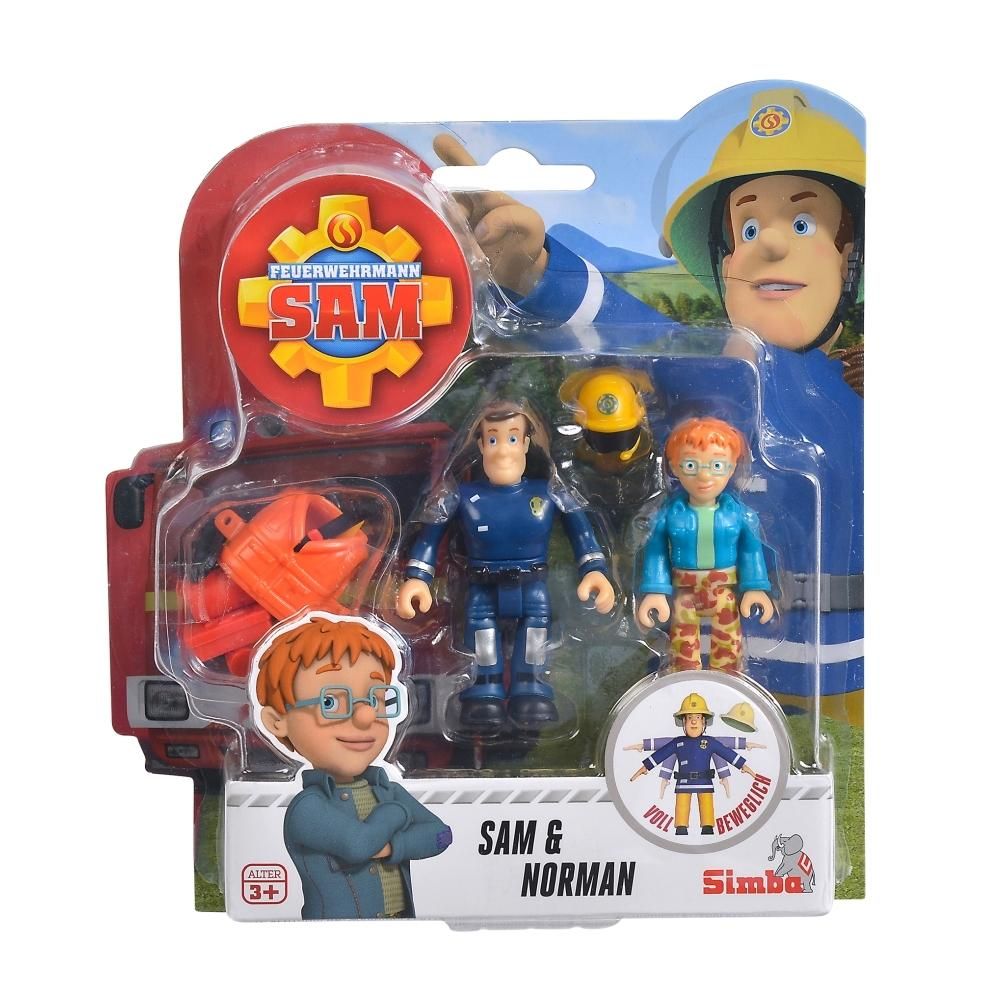 Sam, a tűzoltó figura 2 db-os szett - Sam & Norman