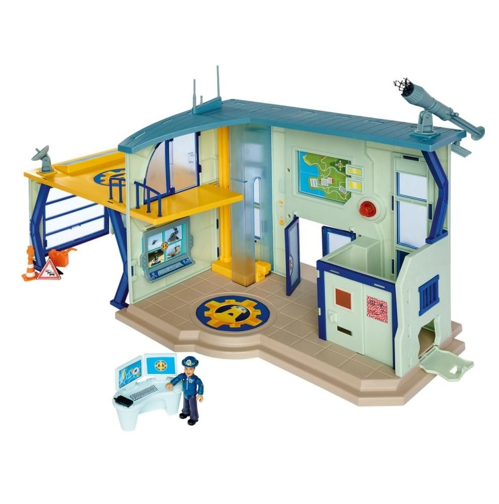 Sam, a tűzoltó Rendőrkapitányság figurával