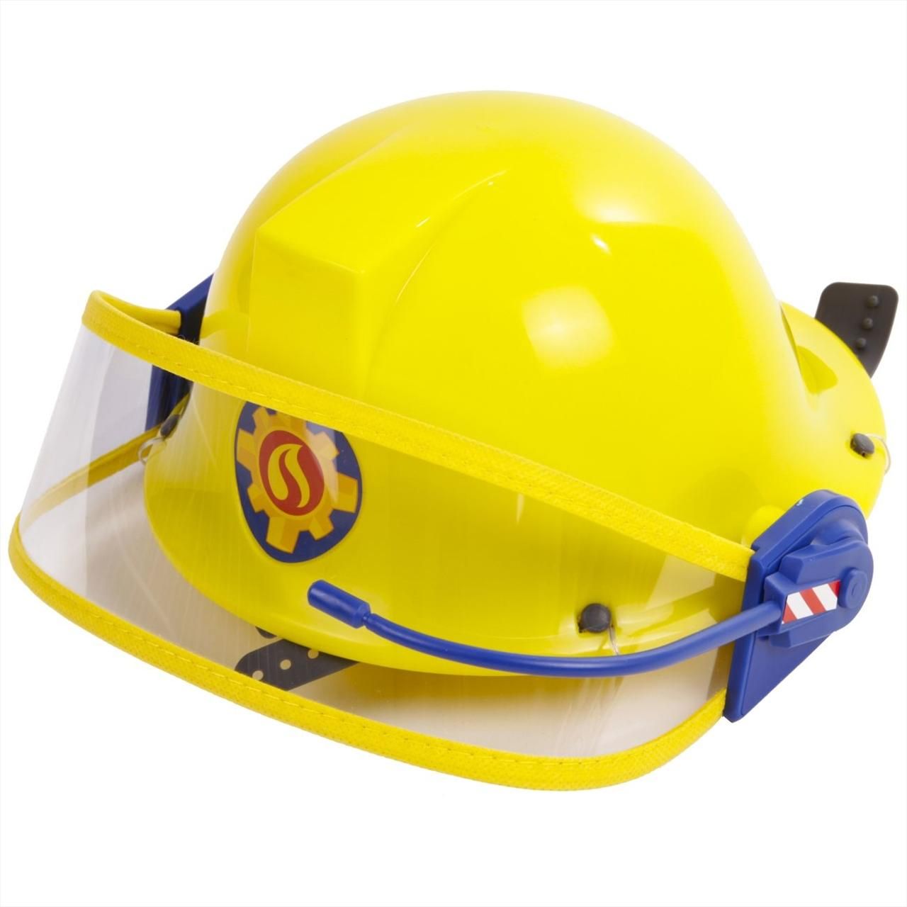 Sam, a tűzoltó sisak mikrofonnal