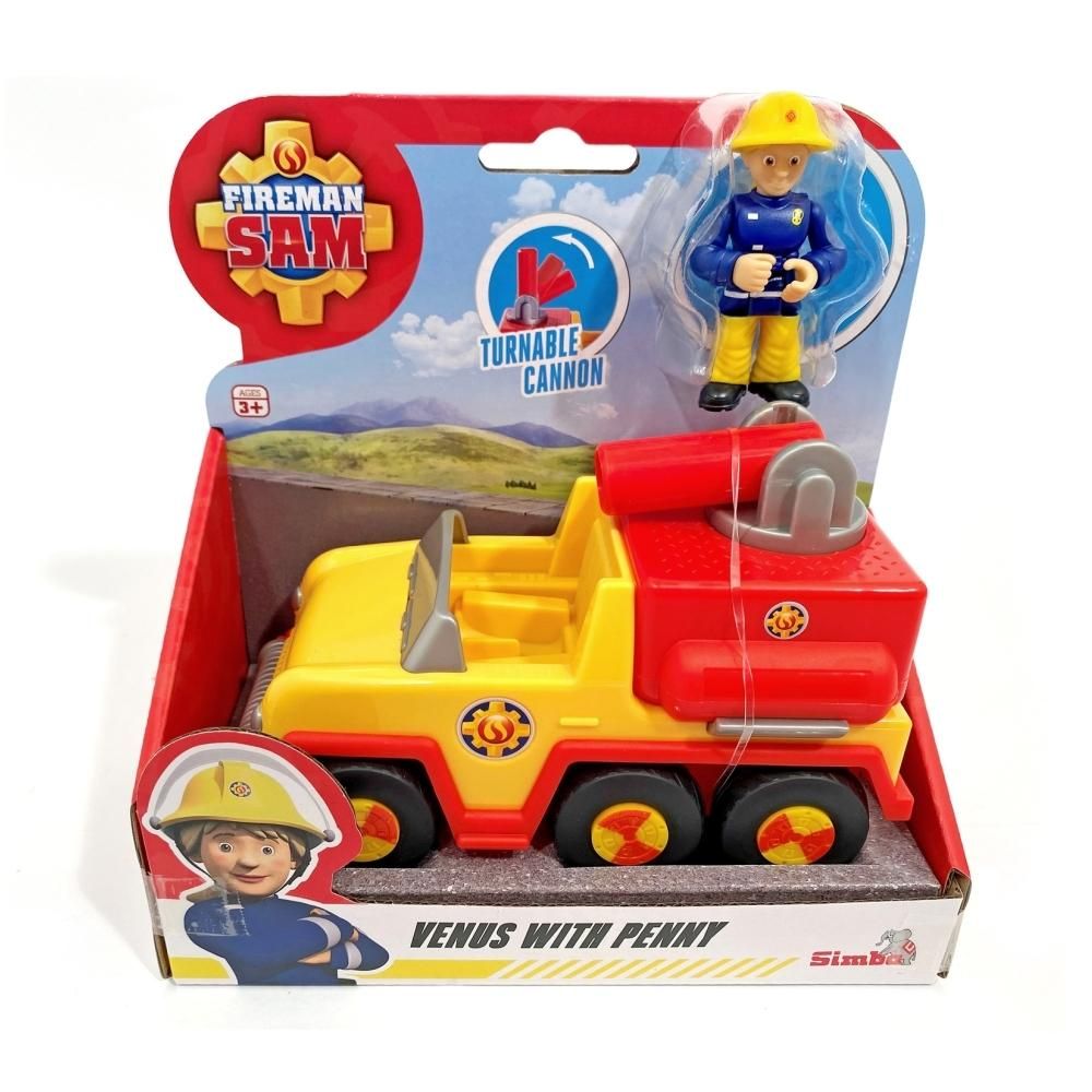 Sam, a tűzoltó Venus tűzoltóautó Penny figurával