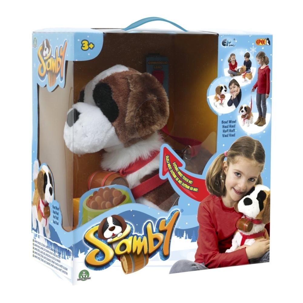 Samby, az interaktív bernáthegyi kutyus