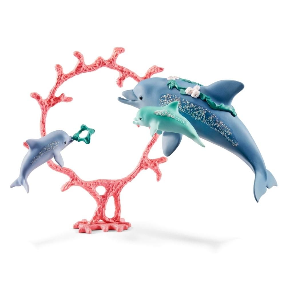 Schleich 41463 Delfin mama kicsinyeivel
