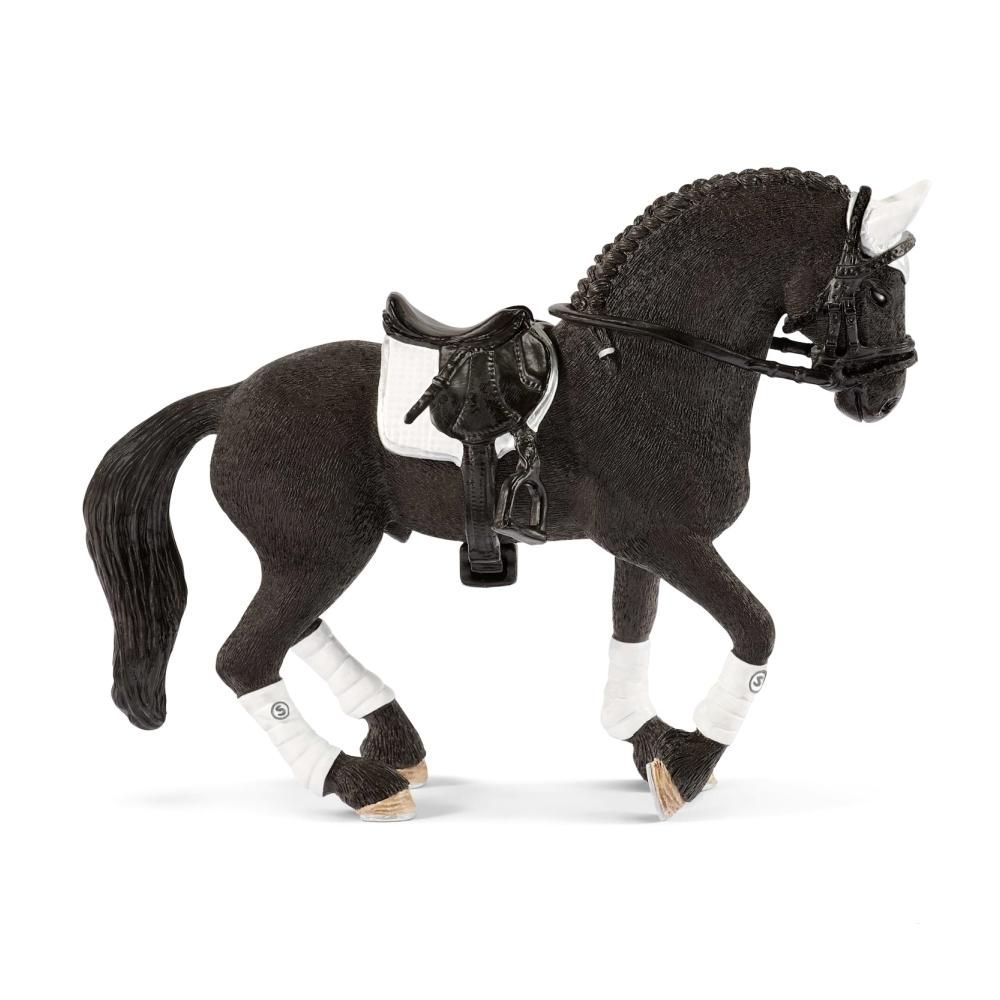 Schleich 42457 Fríz mén, lovasbemutató