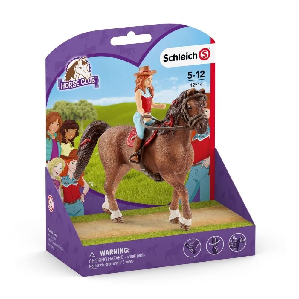 Schleich 42514 Horse Club Hannah & Cayenne