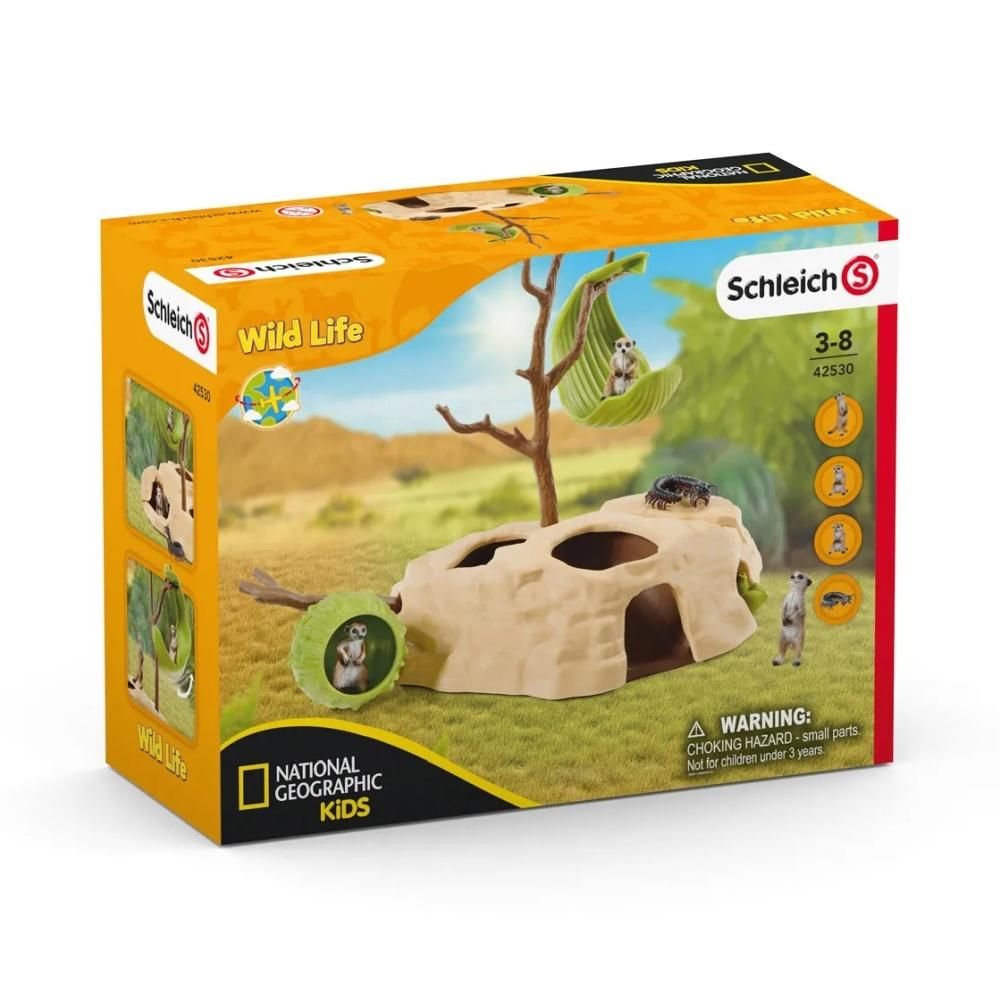 Schleich 42530 Szurikáta kotorék 