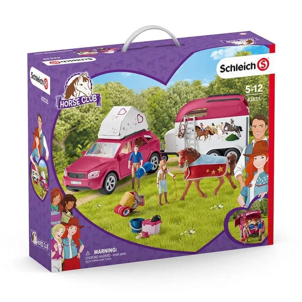Schleich 42535 Horse Club Lovas kaland lószállító utánfutóval 