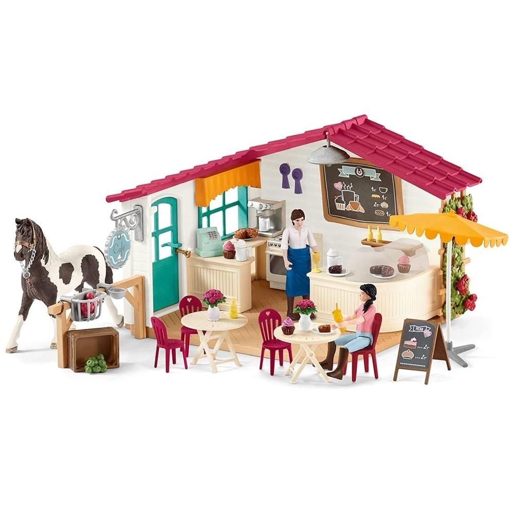 Schleich 42592 Lovas kávézó