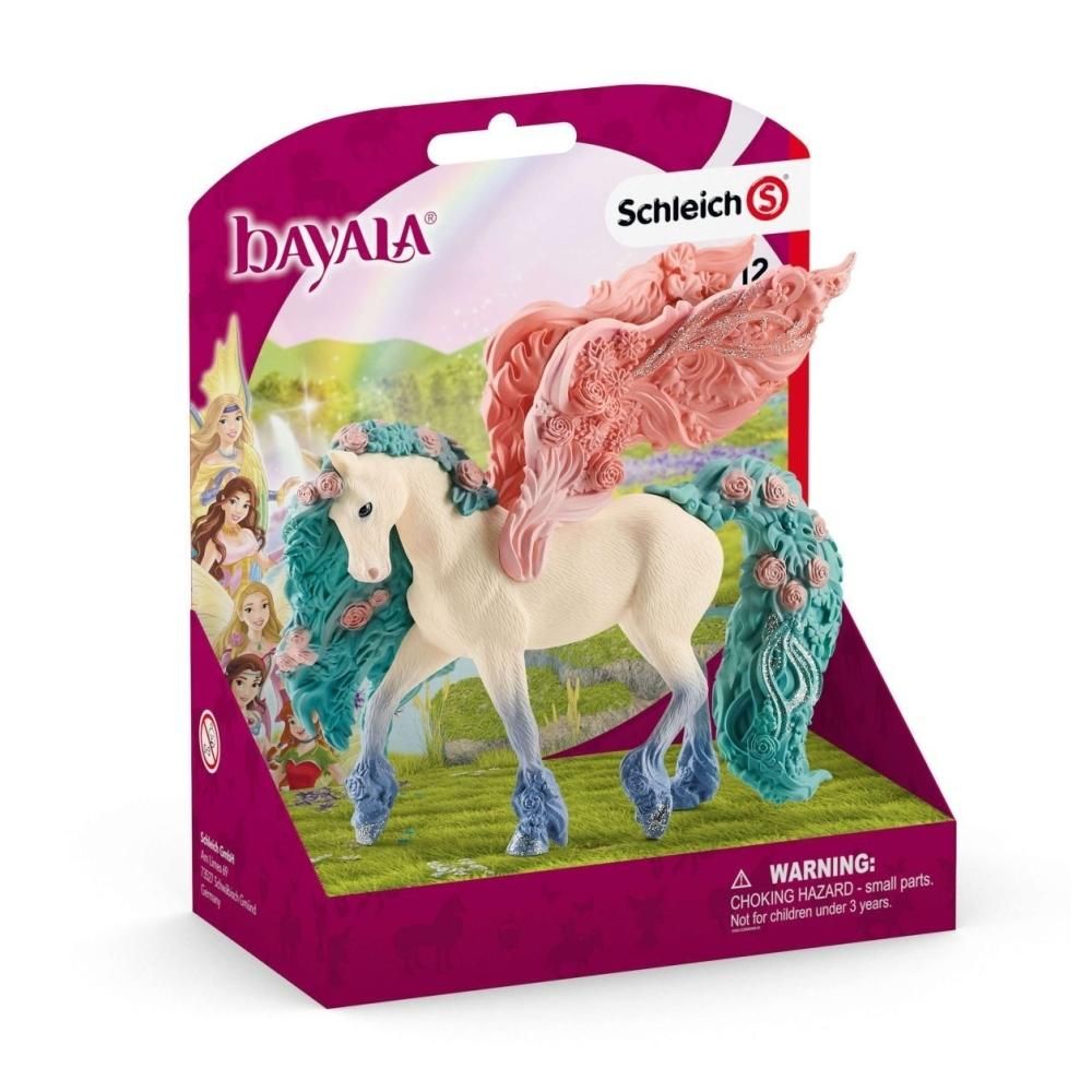 Schleich 70590 Virágos pegazus
