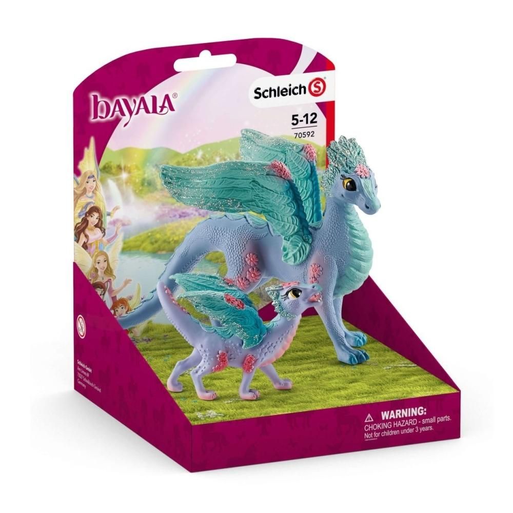 Schleich 70592 Virágos sárkánymama és sárkánygyerek