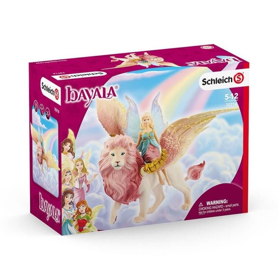 Schleich 70714 Tündér szárnyas oroszlánon