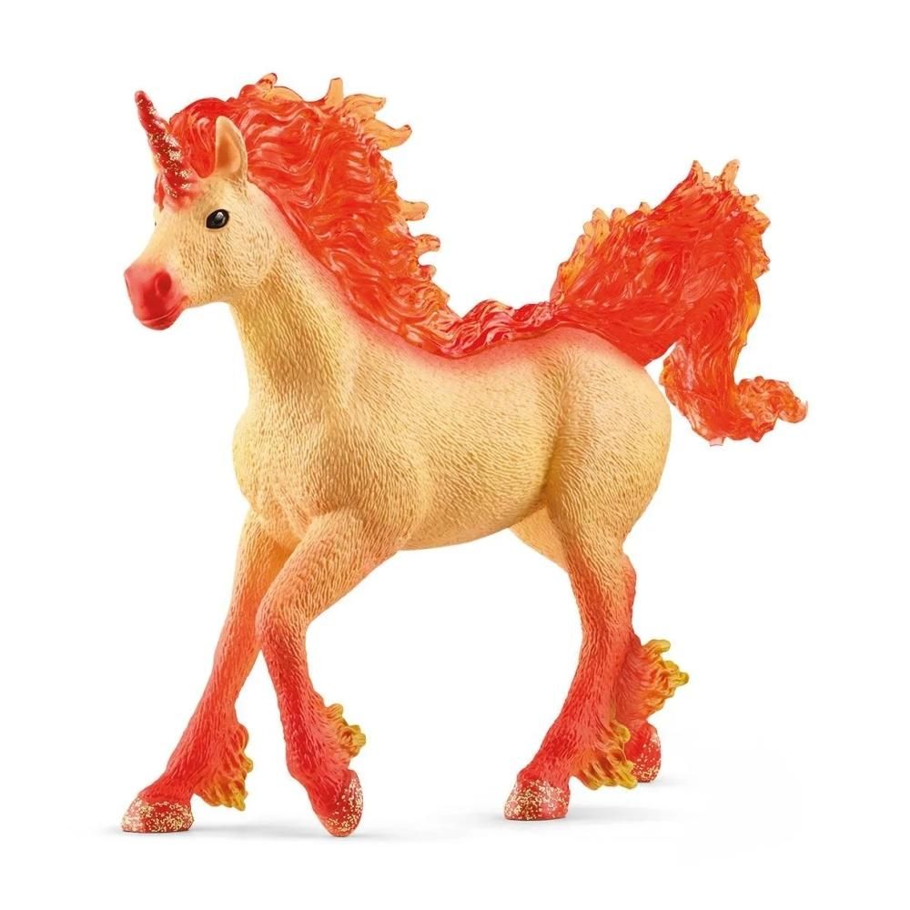 Schleich 70756 Elementa Tűz unikornis csődör