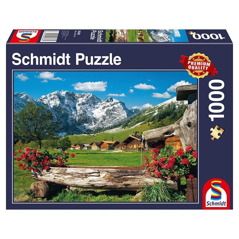 Schmidt Puzzle 1000 db - Idilli hegyi kilátás