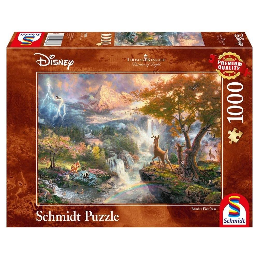 Schmidt Puzzle 1000 db - Thomas Kinkade: Disney Bambi