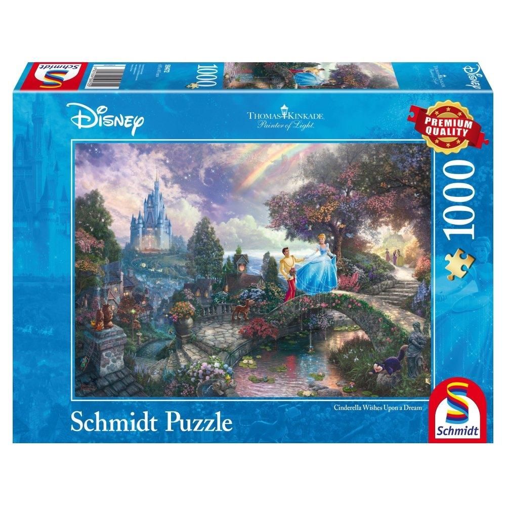 Schmidt Puzzle 1000 db - Thomas Kinkade: Disney Hamupipőke