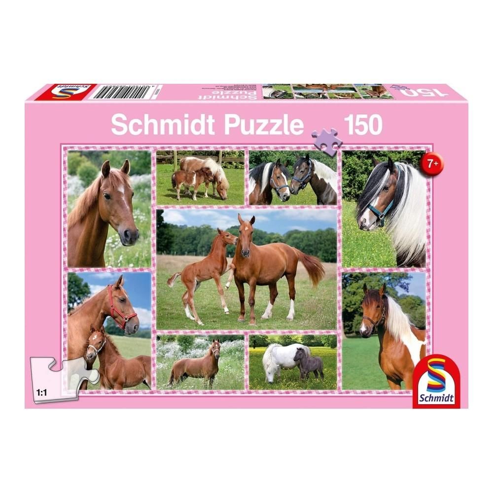 Schmidt Puzzle 150 db - Álomszép lovak
