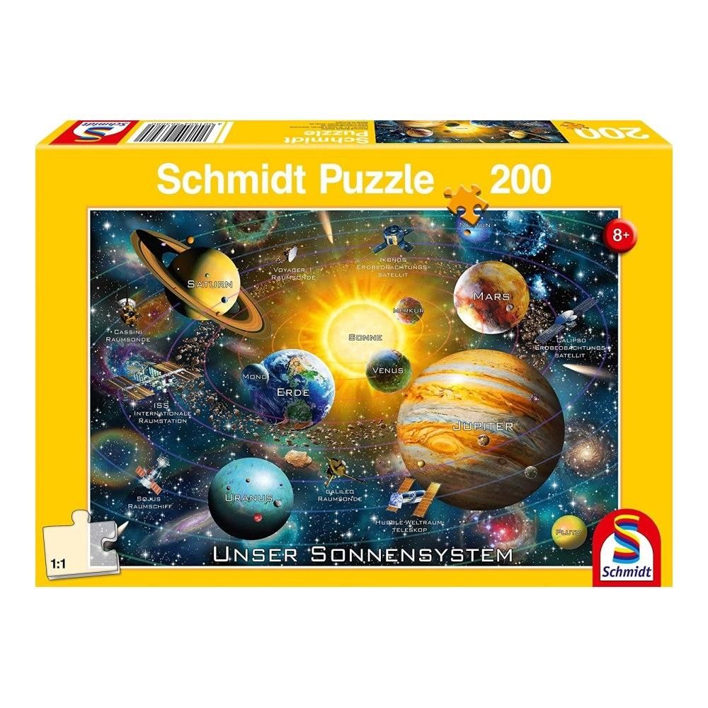 Schmidt Puzzle 200 db - Naprendszerünk