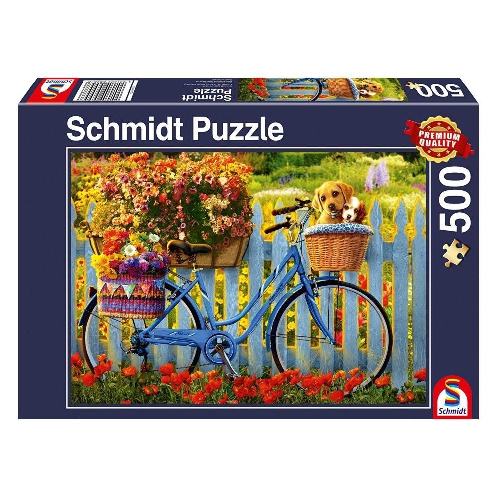 Schmidt Puzzle 500 db - vasárnap kirándulás a kedvencekkel