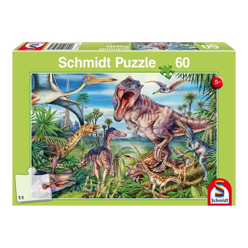 Schmidt Puzzle 60 db - Dinoszauruszok