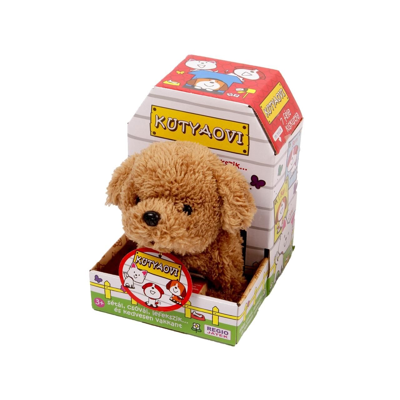 Sétáló uszkár kutyus, 20 cm