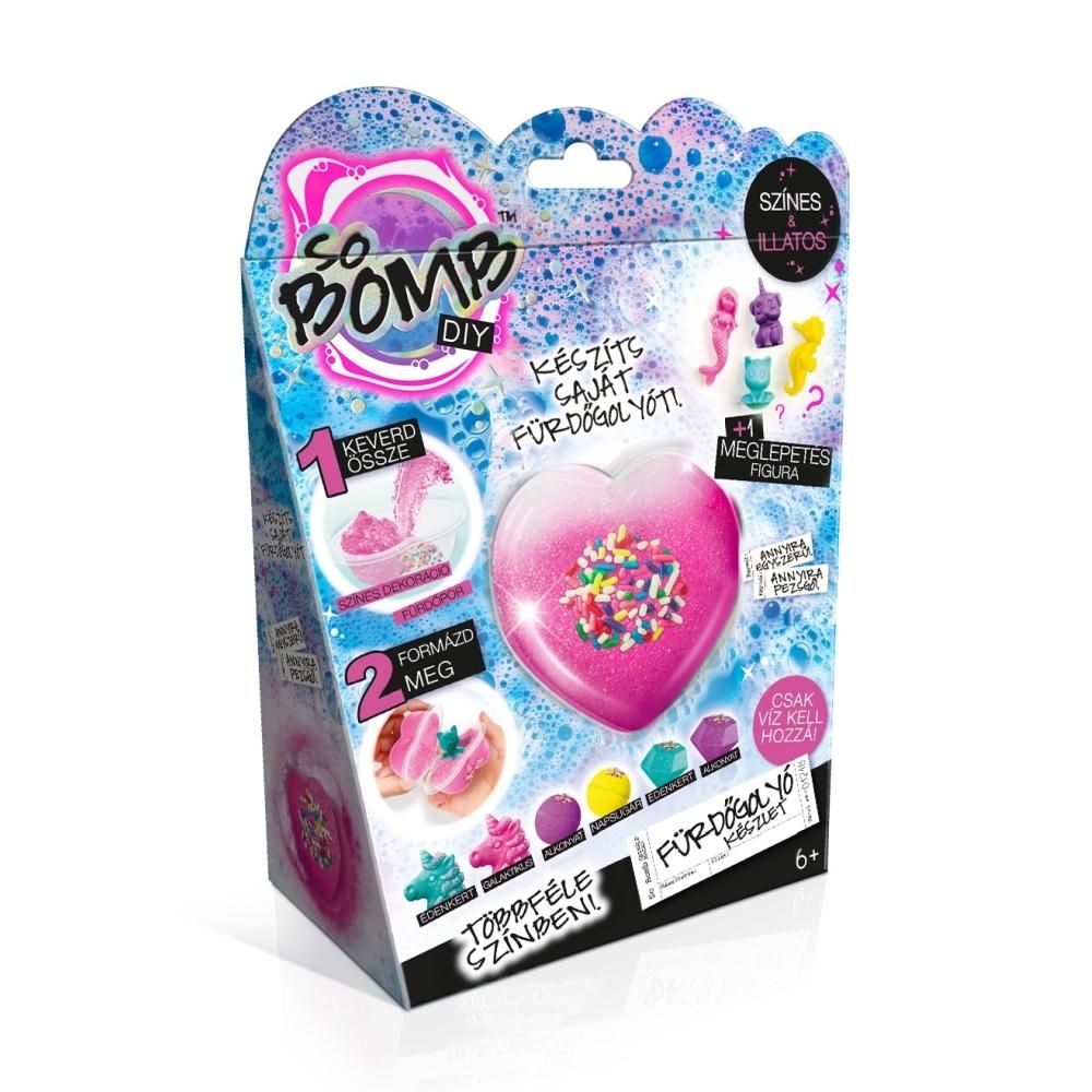 So Bomb fürdőgolyó 1 db-os, vegyes formák (többféle)