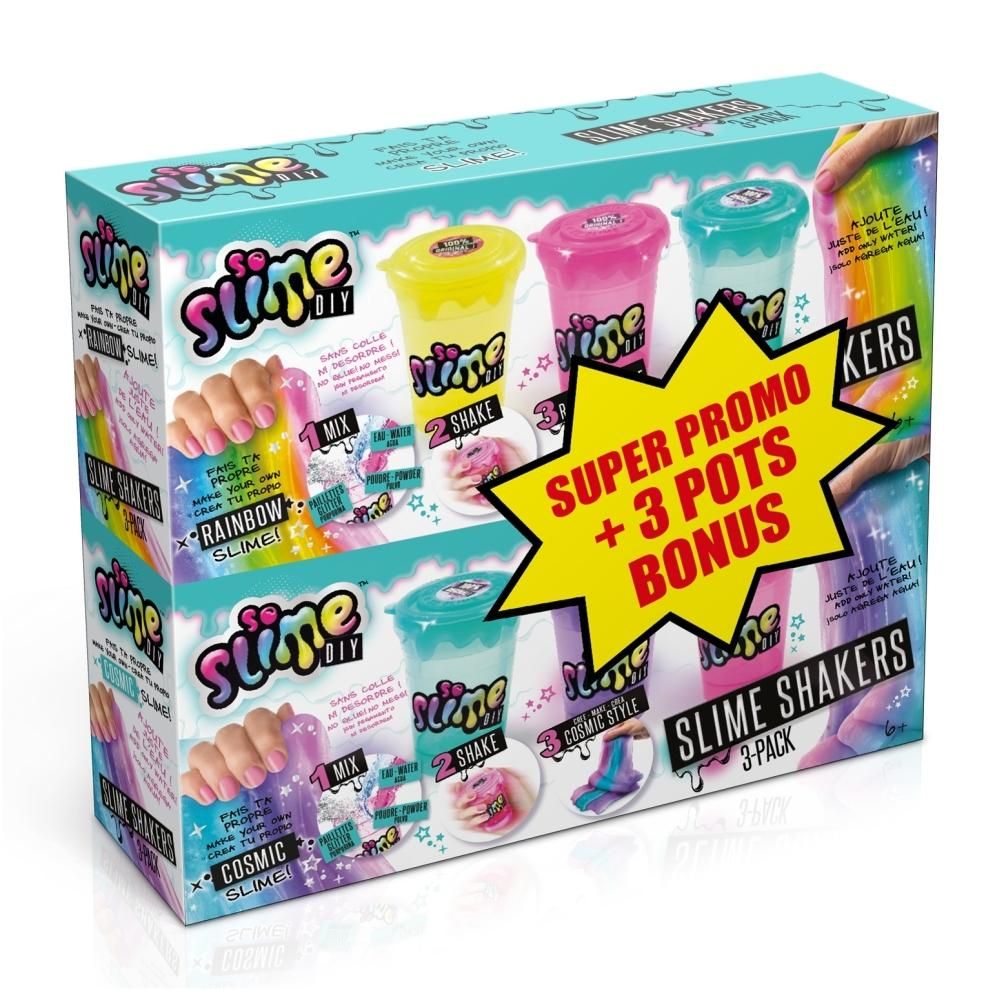 So Slime Shaker 3+3 db-os bónusz csomag