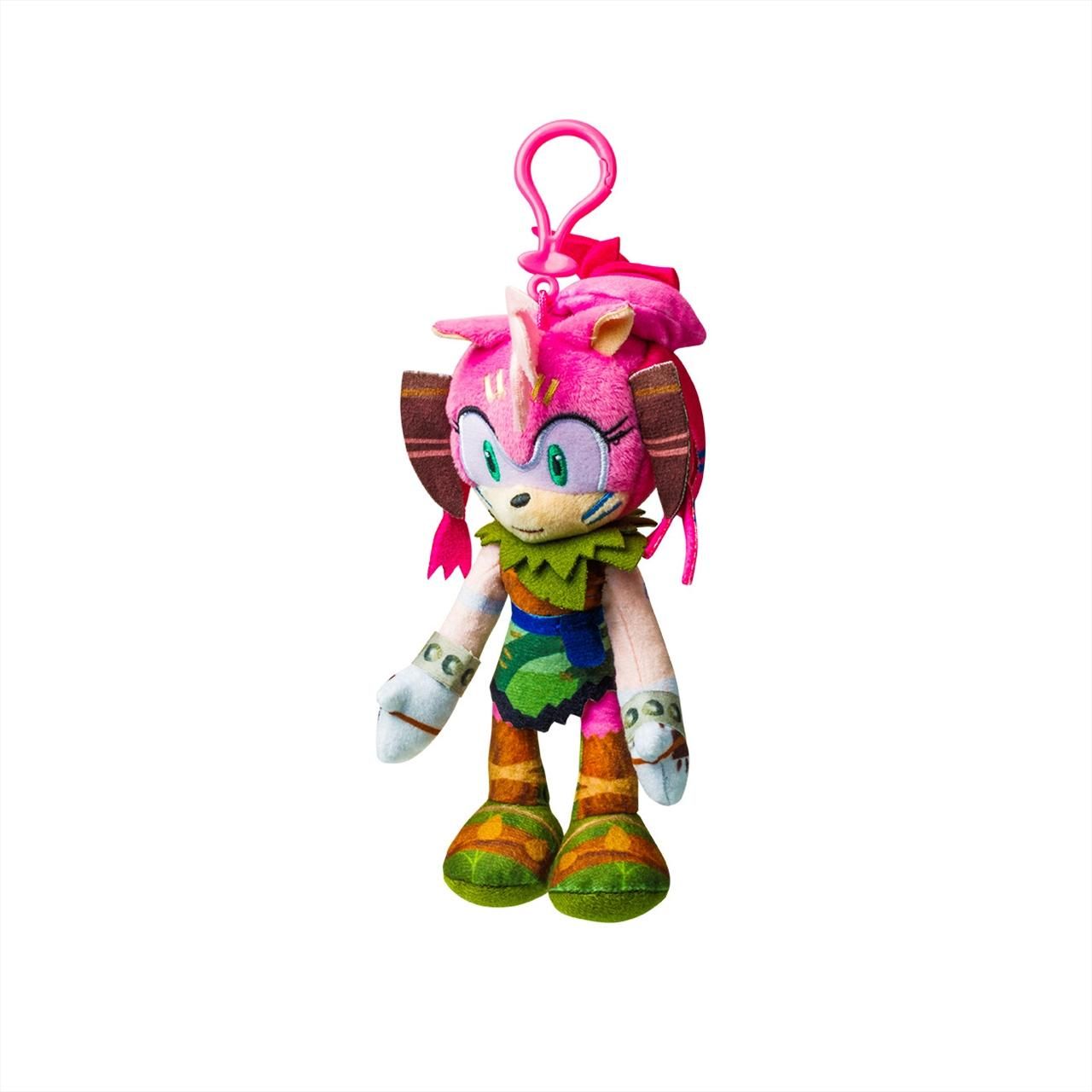 Sonic Prime plüss figura akasztóval - Amy Rose