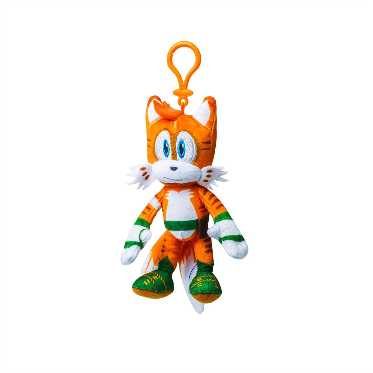 Sonic Prime plüss figura akasztóval - Tails
