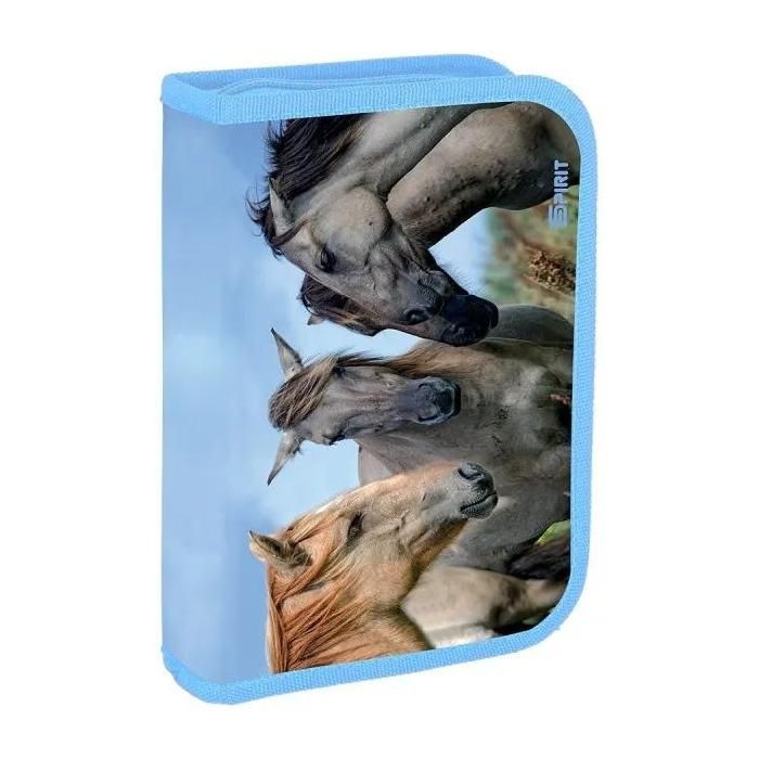 Spirit Lovas kihajtható töltött tolltartó szett, 50 db-os