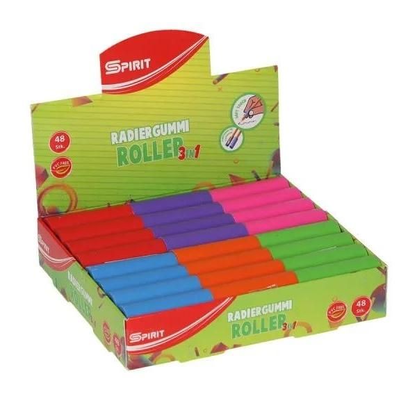 Spirit Színes ceruzavég és ceruzamarkolat radír, 1 db-os