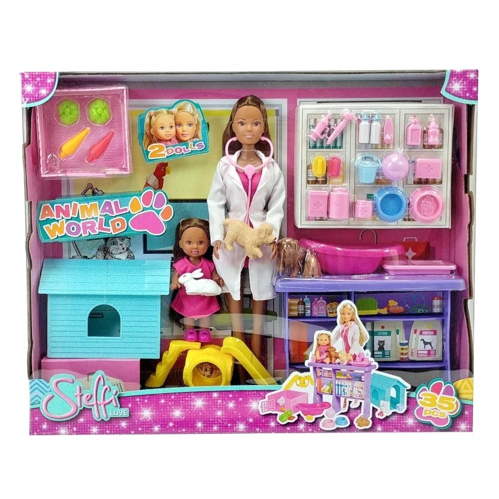 Steffi Love Animal World állatorvos játékszett