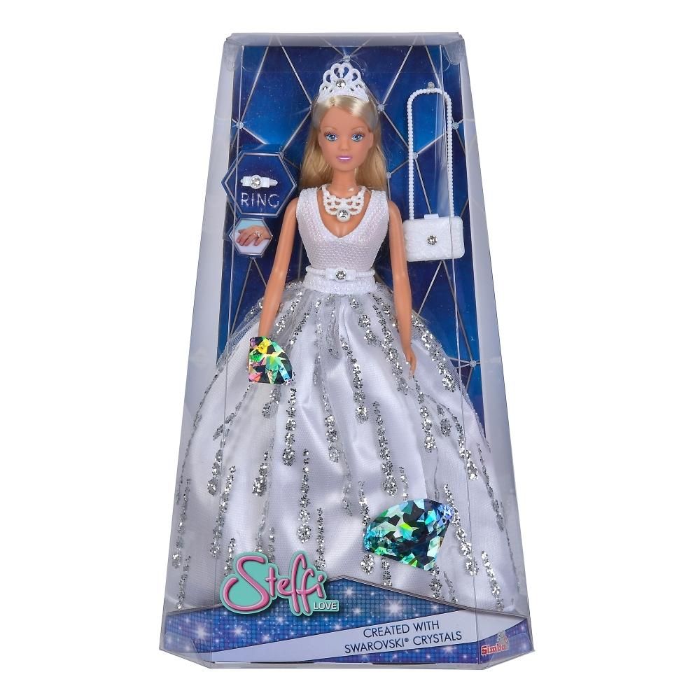 Steffi Love Swarovski Crystal Deluxe Steffi csillogó ruhában
