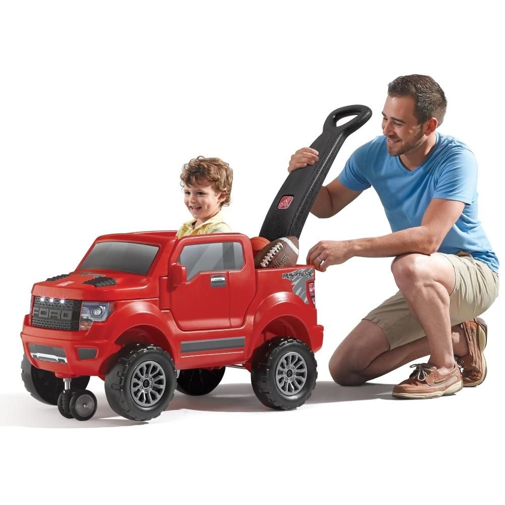 Step2 Kettő az egyben Ford® F-150 SVT Raptor kisautó - piros