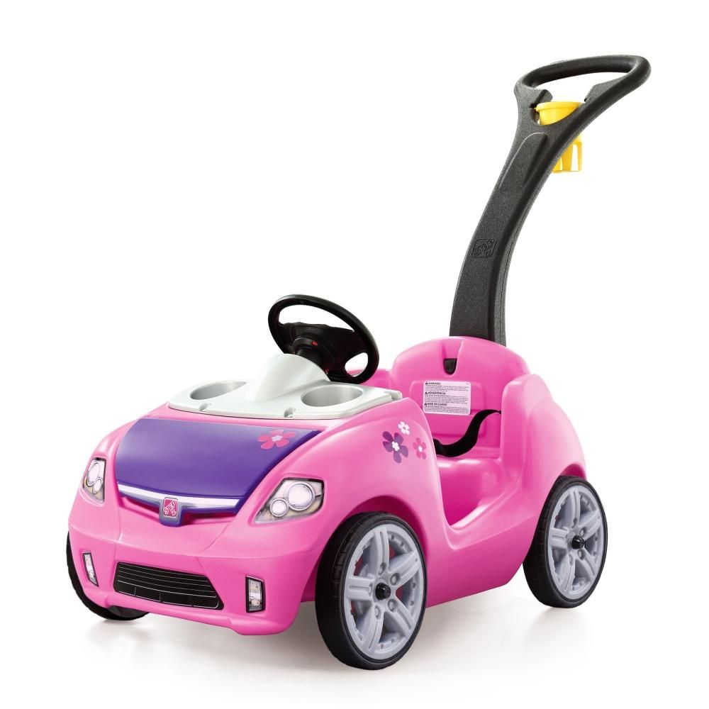 Step2 Tolható kisautó gumikerékkel - pink