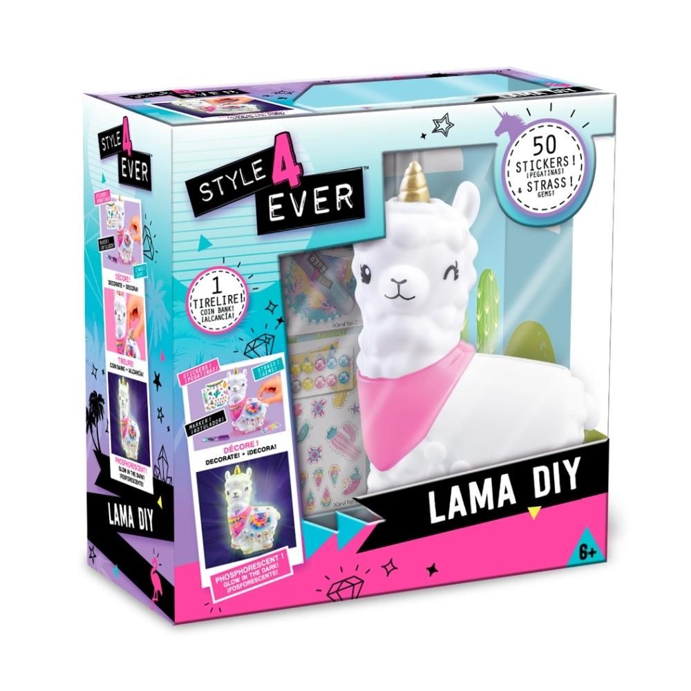 Style4Ever Díszítsd fel láma persely