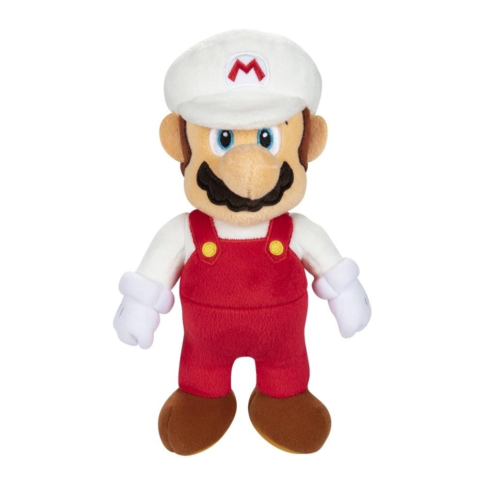 Super Mario plüssfigura 23 cm - Mario, tűzoltó ruhában