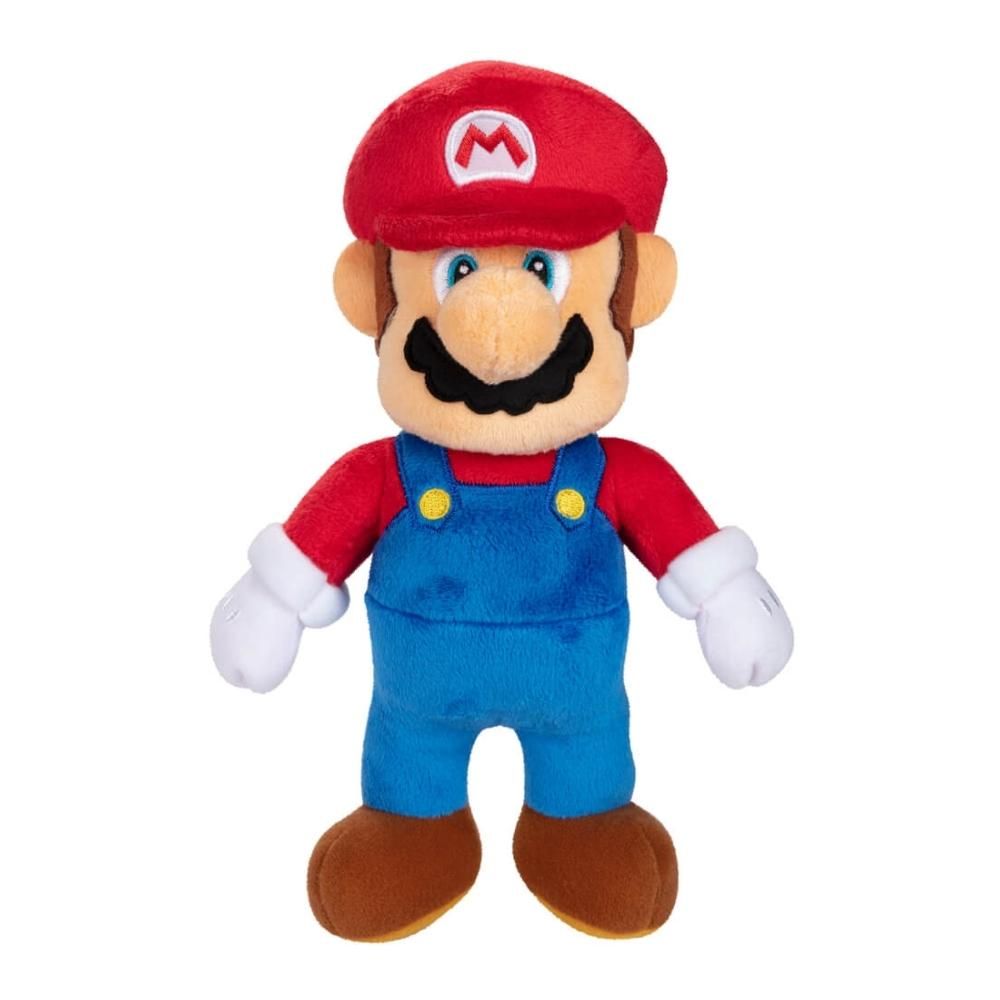 Super Mario plüssfigura 23 cm - Mario