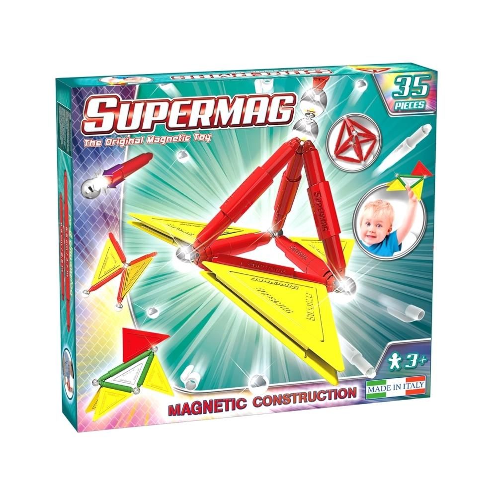 Supermag Panel 35 db-os mágneses építőjáték