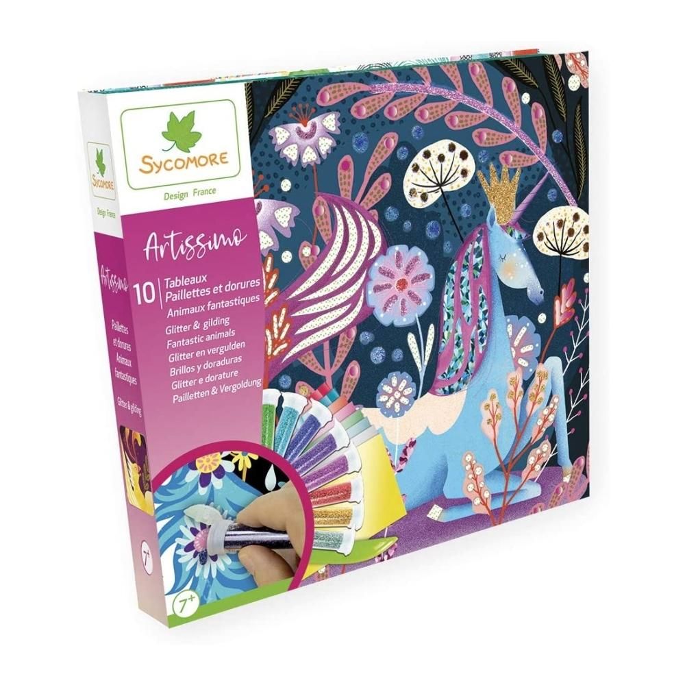 Sycomore Artissimo Csillám és fémfólia technika - mesebeli lények