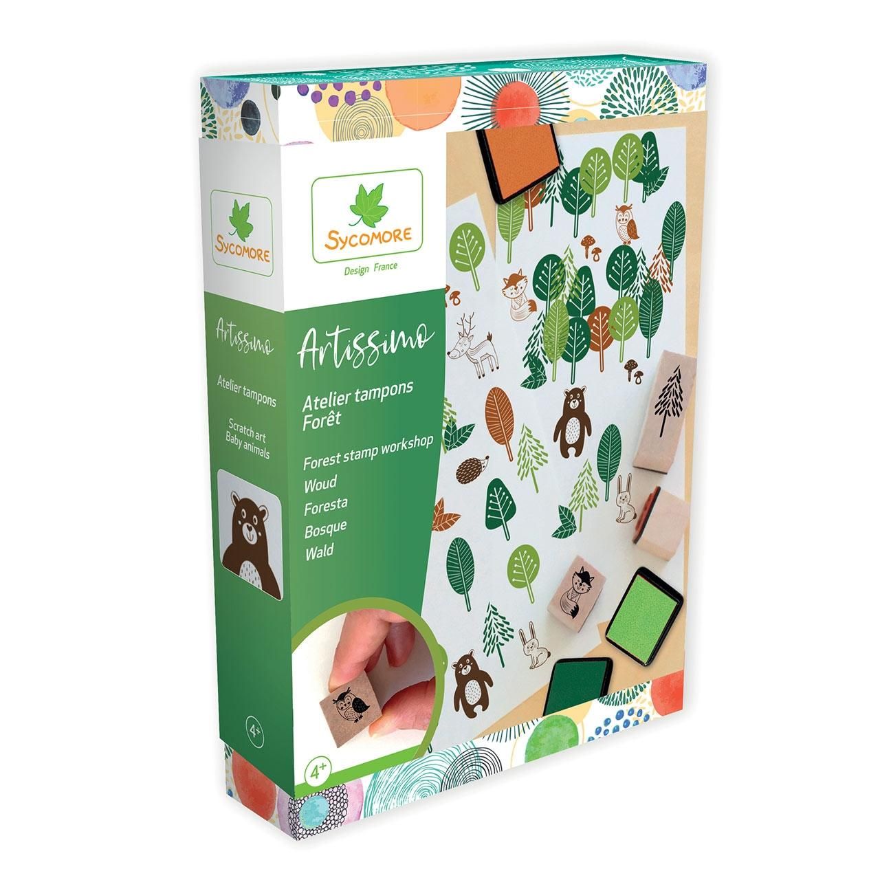 Sycomore Artissimo fa nyomdakészlet, erdő